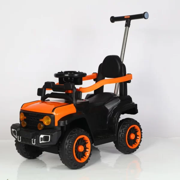 Multifunctional Electric Ride on Car Toy with Push Handle Outdoor Push Car for Toddlers, Wholesale - 图片 2