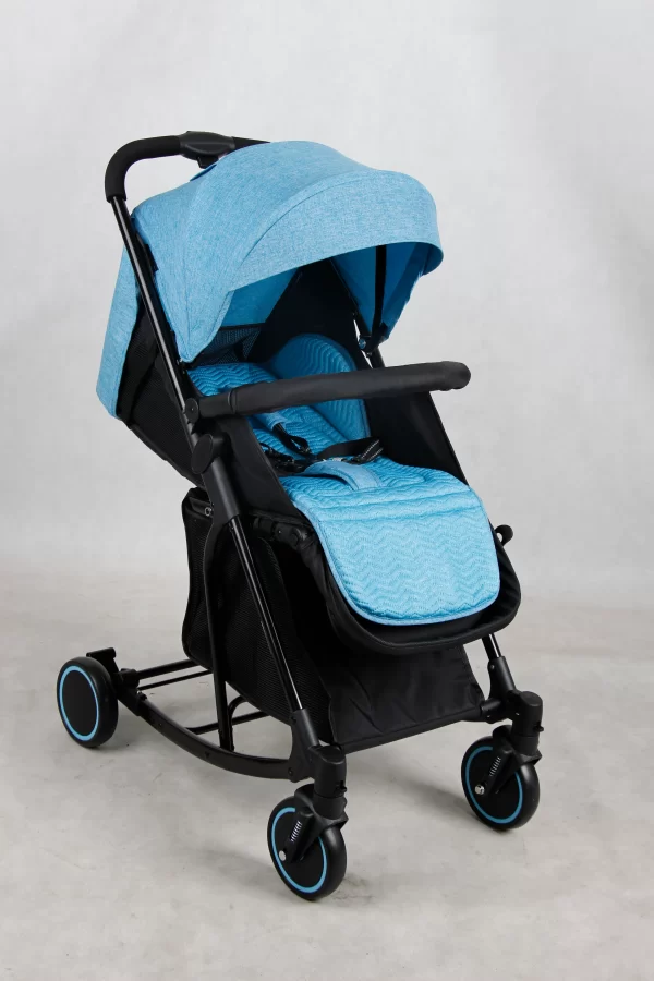 One-Second Fold 2-in-1 Baby Stroller Convertible Rocking Horse Mode for Distributor - 图片 4