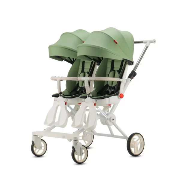 Lightweight Double Stroller Side by Side for Infant Toddler Twin Stroller for Distributor