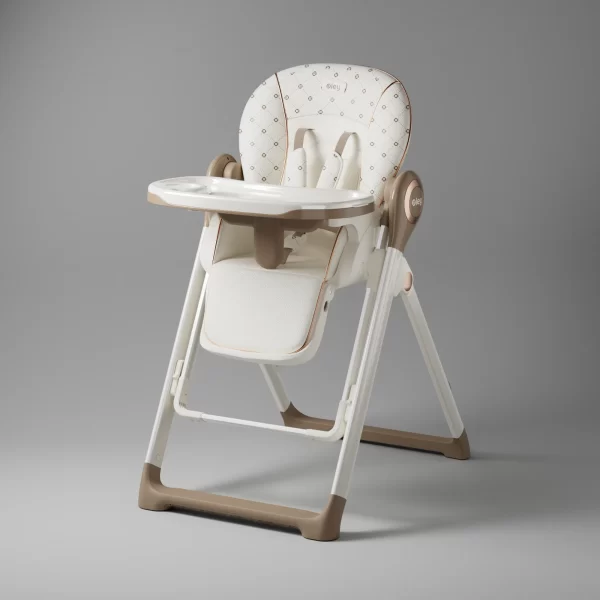 Foldable 2-in-1 Baby High Chair & Rocking Chair Convertible Seat with Recline, Wholesale - 图片 2