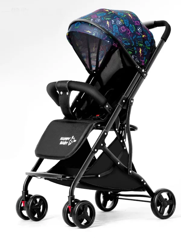 Travel Stroller with Pull Handle Oxford Fabric Lightweight for Carry, Wholesale - 图片 4