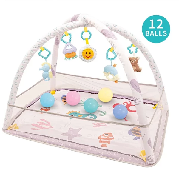 Foldable Baby Play Gym Mat Baby Activity Play Mat for Infant Newborns Babies for Distributor