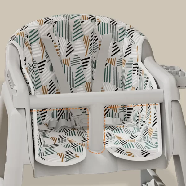 Smart Baby High Chair with LED Musical Tray for Toddlers Children Dining Chair for Distributor - 图片 8