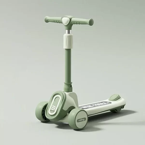 Kids' Scooter - Adjustable Handlebar, LED Light & Music, Wide Flash Wheels, Wholesale
