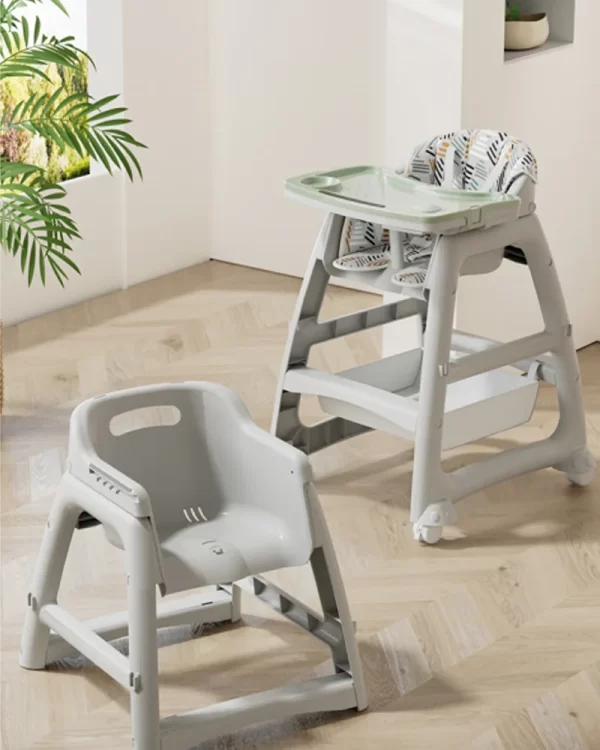 Smart Baby High Chair with LED Musical Tray for Toddlers Children Dining Chair for Distributor - 图片 4