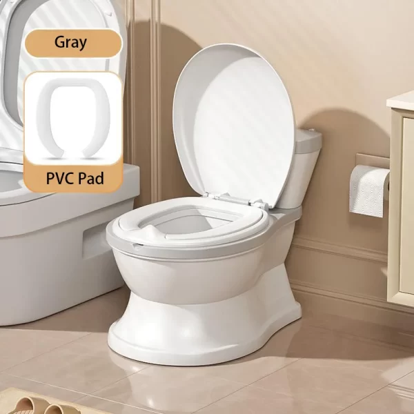 Kids Potty Training Toilet Comfortable Baby Potty Chair with Anti-Slip Base, Wholesale - 图片 4