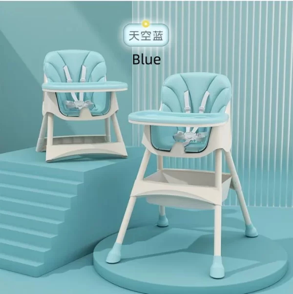 Baby High Chair for Babies and Toddlers with 5-Point Safety Harness Easy to Clean Surface - 图片 4