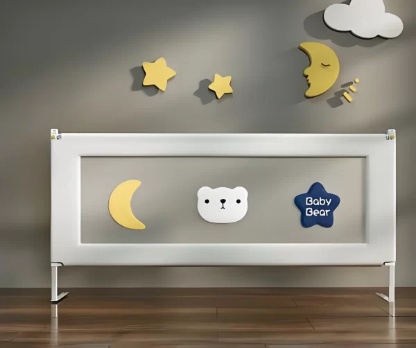 Bed Rail for Toddlers Adjustable Baby Bed Rail Guard Stable Protective Bed Side Rails, Wholesale - 图片 3