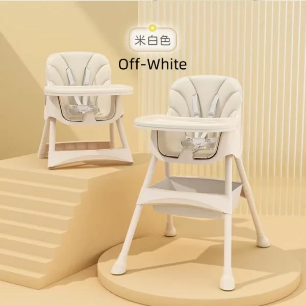 Baby High Chair for Babies and Toddlers with 5-Point Safety Harness Easy to Clean Surface