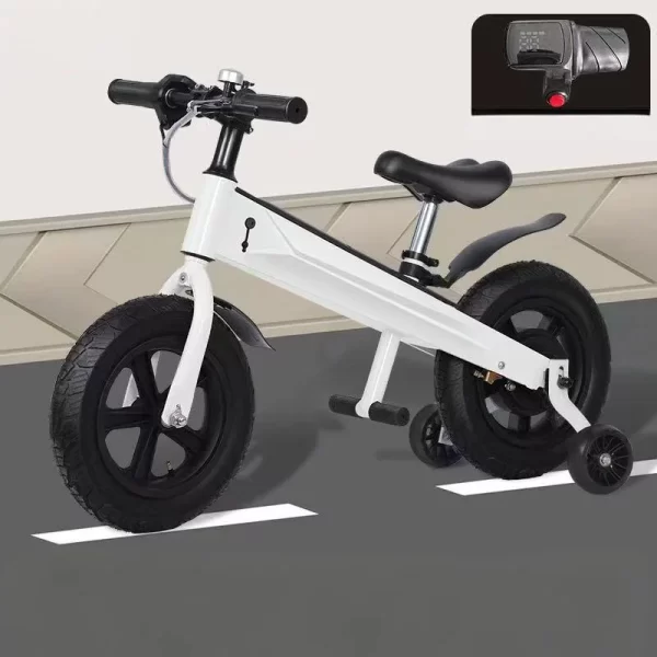 Electric Balance Bike for Kids with Display 3 Speeds Modes Kids Toddler Balance Bike, Wholesale - 图片 3