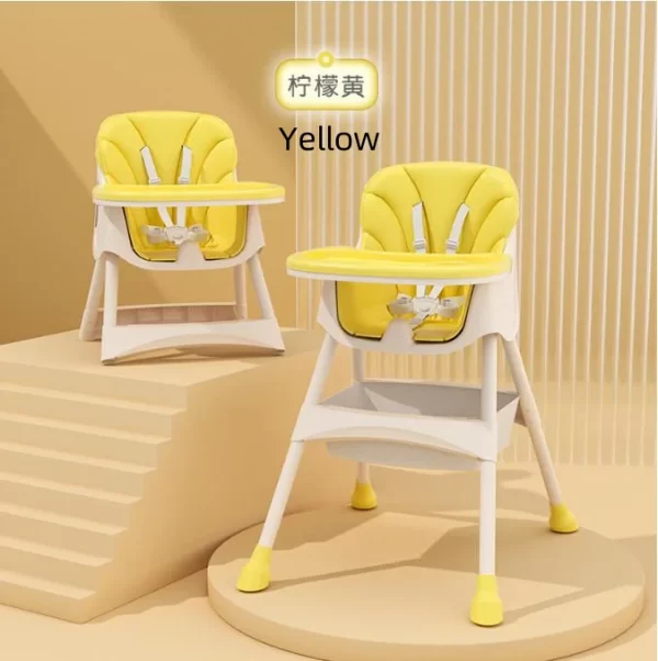 Baby High Chair for Babies and Toddlers with 5-Point Safety Harness Easy to Clean Surface - 图片 3