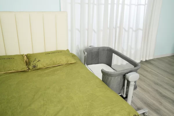 Baby Bassinet Bedside Bassinet for Baby with Wheels Mosquito Net Portable Bed for Infant Newborn, Wholesale - 图片 2