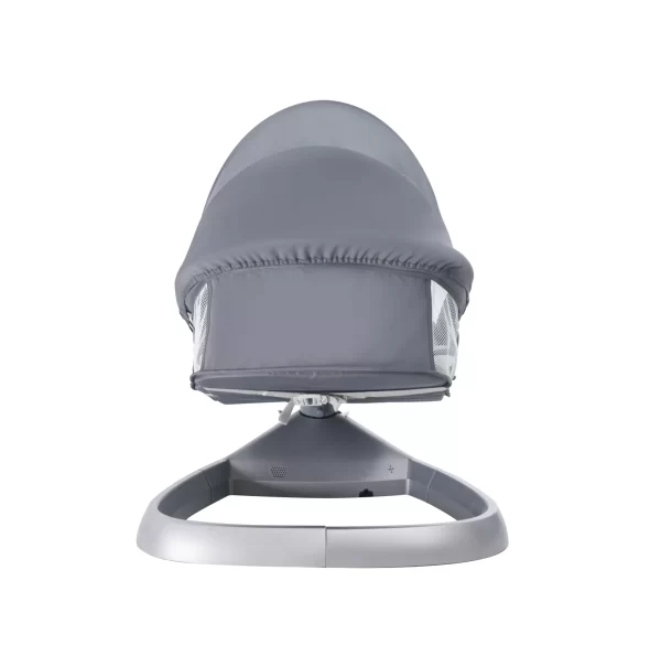 Smart Baby Rocking Chair with Adjustable Recline & Canopy Includes Mosquito Net & Toys - 图片 3