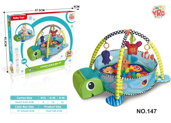 Baby Activity Gym & Ball Pit Combination Baby Playpen for Newborns, Babies and Toddlers for Distributor - 图片 7