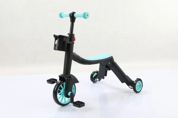 5-in-1 Kids Trike - 8 Mode Convertible Push Bike/Pedal Trike/Scooter/Glider Bike/Balance Bike with Adjustable Handlebar for Distributor - 图片 2