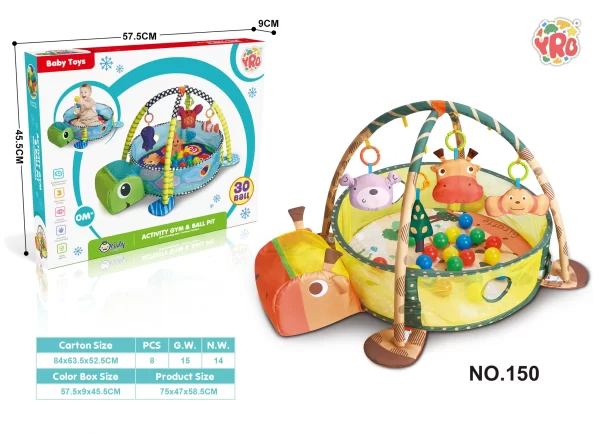 Baby Activity Gym & Ball Pit Combination Baby Playpen for Newborns, Babies and Toddlers for Distributor - 图片 4