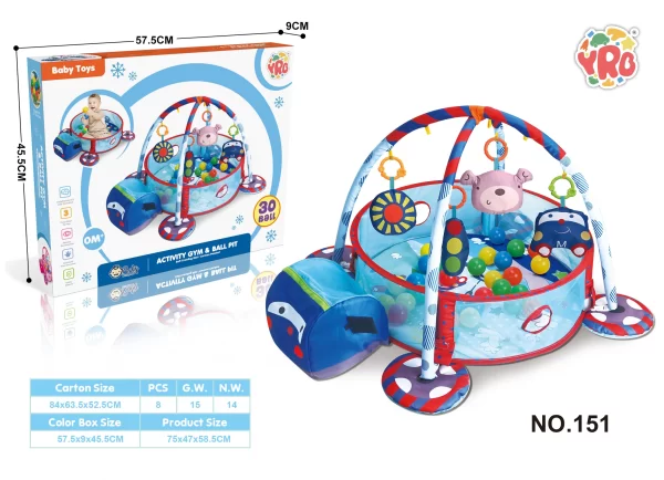 Baby Activity Gym & Ball Pit Combination Baby Playpen for Newborns, Babies and Toddlers for Distributor - 图片 3