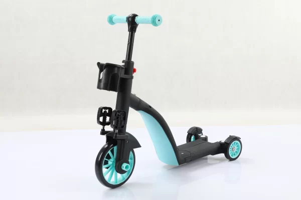 5-in-1 Kids Trike - 8 Mode Convertible Push Bike/Pedal Trike/Scooter/Glider Bike/Balance Bike with Adjustable Handlebar for Distributor - 图片 5