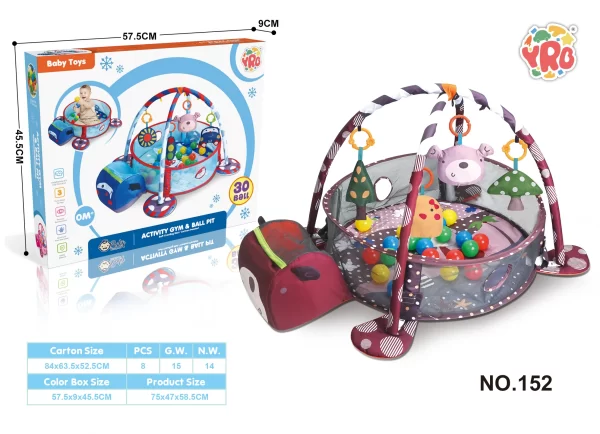 Baby Activity Gym & Ball Pit Combination Baby Playpen for Newborns, Babies and Toddlers for Distributor - 图片 2