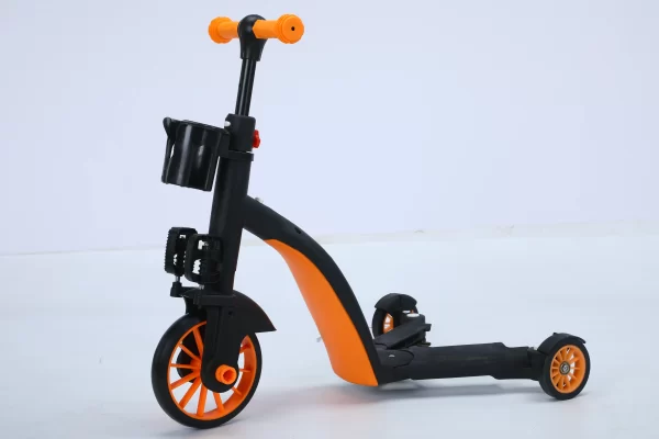 5-in-1 Kids Trike - 8 Mode Convertible Push Bike/Pedal Trike/Scooter/Glider Bike/Balance Bike with Adjustable Handlebar for Distributor - 图片 6