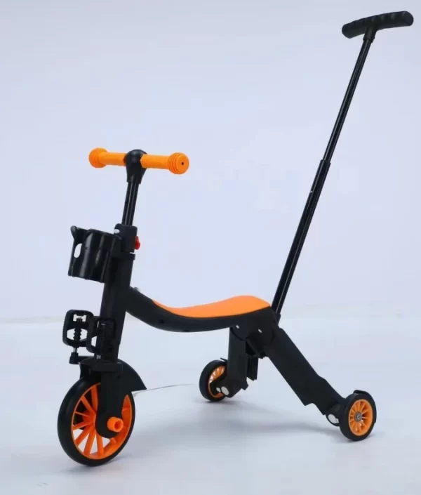 5-in-1 Kids Trike - 8 Mode Convertible Push Bike/Pedal Trike/Scooter/Glider Bike/Balance Bike with Adjustable Handlebar for Distributor - 图片 8
