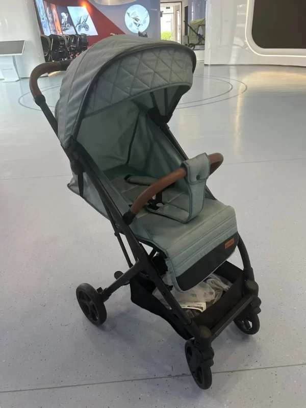 Baby Stroller with Oversized Wheels Leather Handle Covers Toddler Stroller, Wholesale - 图片 2