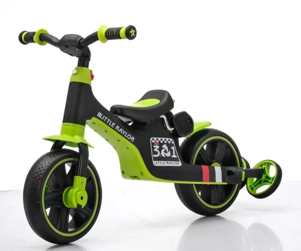 4-in-1 Multi-Functional Kids Tricycle Convertible Push Bike, Pedal Trike, Scooter & Balance Bike with Adjustable Handlebars for Distributor - 图片 4
