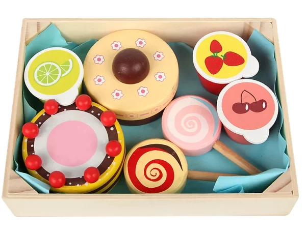 Pretend Toys Food Set Cutting Food Pretend Play Kitchen Accessories for Kids, Wholesale - 图片 4