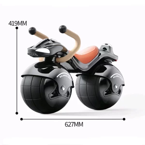 Ready-to-Ride Kids' Scooter Sliding Car No Assembly Full-Body Paint with Lights Ride on Car - 图片 2