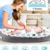 Cute Theme Double-Sided Baby Lounger for Newborn, Soft Breathable, Wholesale - 图片 3