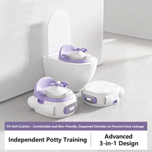 Portable Kids' Toilets for Potty Training for Boys and Girls Baby Potty Chair Seat, Wholesale - 图片 2