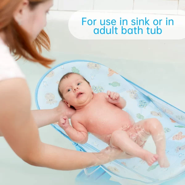 Baby Bath Seat, Adjustable 3-Position Recline for Growing Babies Baby Bath Support Sling, Wholesale - 图片 2