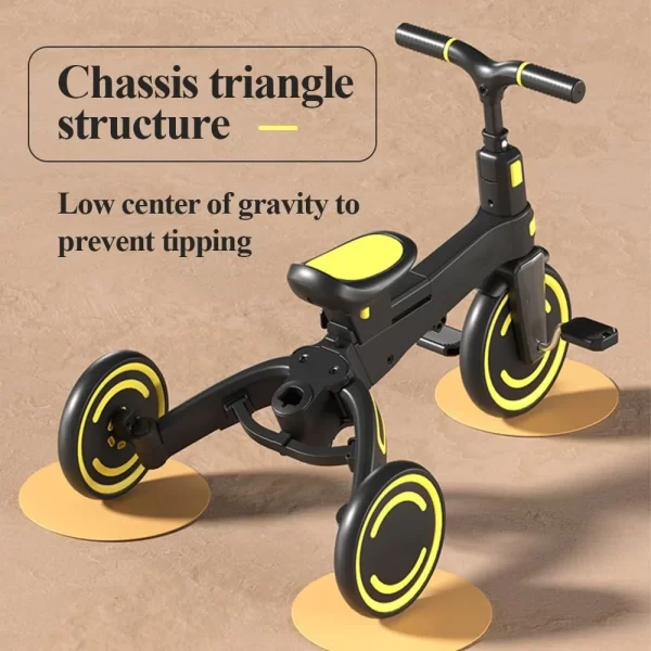High-Quality Multi-Functional Kids Tricycle, Toddler Bike With Push Handle, Wholesale - 图片 6