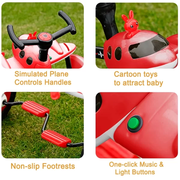 Kids Tricycle with Music, Light and Mini Fan, Wholesale - 图片 6