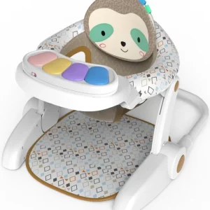 Portable Baby Chair Sit-Me-Up Floor Seat with Snack Tray and Piano Keyboard, Wholesale
