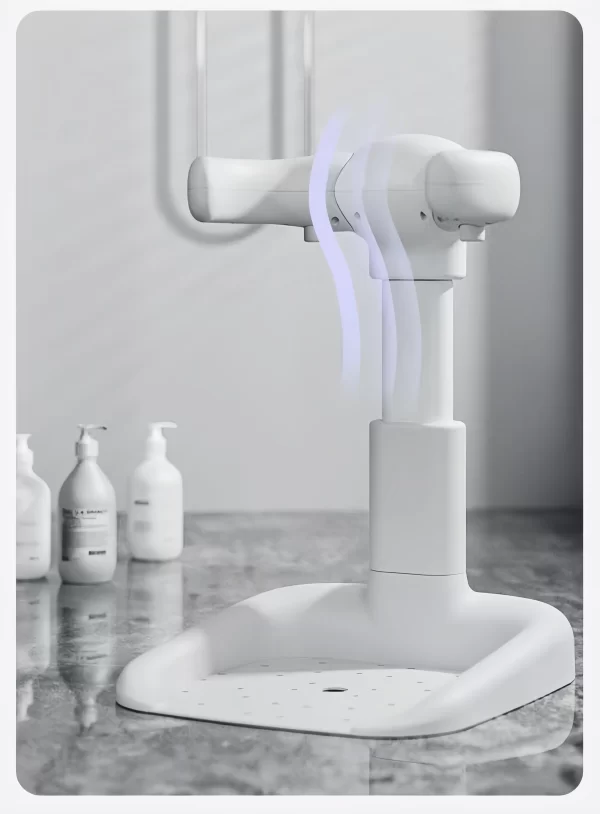 Ergonomic Anti-Slip Baby Standing Shower Support Adjustable Height Triple Safety Design - 图片 5