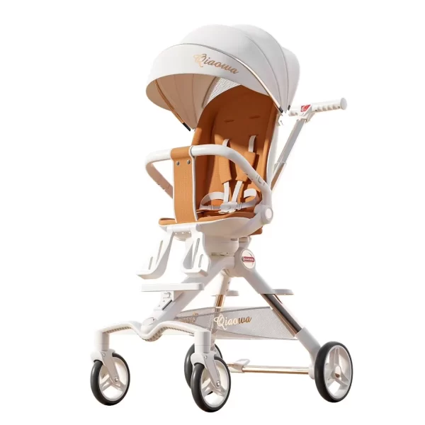 Aluminum Alloy Frame Baby Stroller High -View, Foldable & Comfortable Baby Pushchair for Toddlers, Wholesale - 图片 2