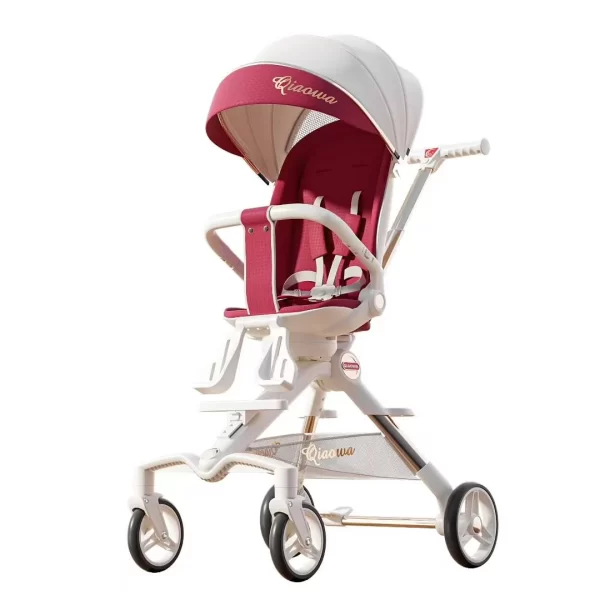 Aluminum Alloy Frame Baby Stroller High -View, Foldable & Comfortable Baby Pushchair for Toddlers, Wholesale - 图片 4
