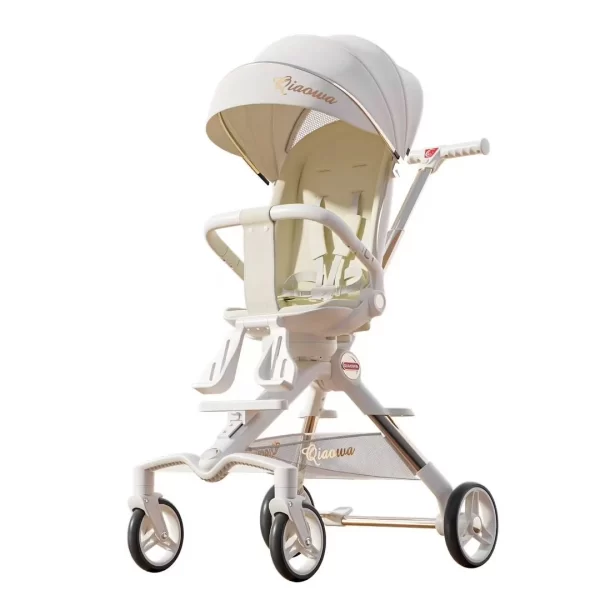 Aluminum Alloy Frame Baby Stroller High -View, Foldable & Comfortable Baby Pushchair for Toddlers, Wholesale - 图片 6
