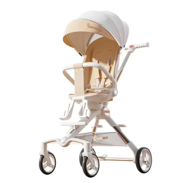 Aluminum Alloy Frame Baby Stroller High -View, Foldable & Comfortable Baby Pushchair for Toddlers, Wholesale - 图片 7