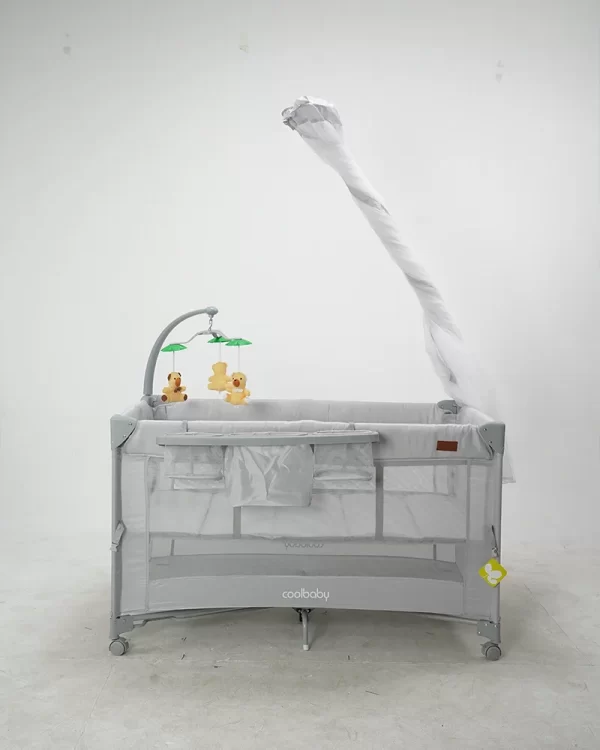 Baby Bassinet Playard Features Portable Bassinet Diaper Changer and More, Wholesale - 图片 2