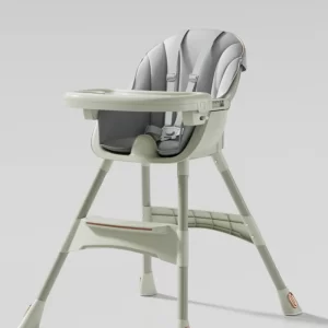 Baby High Chair Baby Feeding Chair for Babies and Toddlers With Locking Wheels and PU Cushion Washable, Wholesale