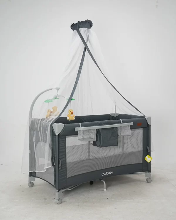 Baby Bassinet Playard Features Portable Bassinet Diaper Changer and More, Wholesale - 图片 8