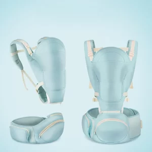 3-in-1 Baby Carrier with 12 Carrying Positions, Convertible Hip Seat & Backpack, Ergonomic Design for 0-3 Years, Wholesale