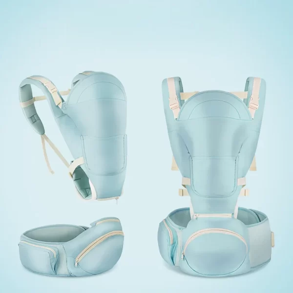 3-in-1 Baby Carrier with 12 Carrying Positions, Convertible Hip Seat & Backpack, Ergonomic Design for 0-3 Years, Wholesale