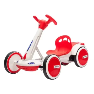Kids Electric Go-Kart 4-Speed Adjustable Colorful Lights Early Education & Nursery Rhymes Portable and Foldable Ride on Car, Wholesale
