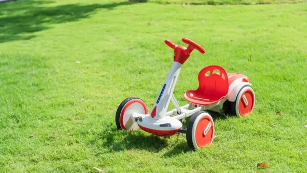 Kids Electric Go-Kart 4-Speed Adjustable Colorful Lights Early Education & Nursery Rhymes Portable and Foldable Ride on Car, Wholesale - 图片 2