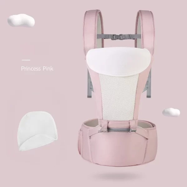 Baby Carrier with Hip Seat for Newborn to Toddler Breathable Ergonomic Infant Carrier 6 Carrying Positions, Wholesale - 图片 8