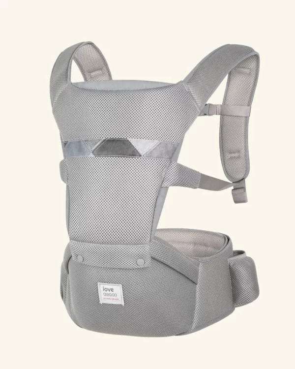Breathable 2-in-1 Baby Hip Seat Carrier with 3D Ventilation Mesh for Newborn to Toddler 0-36 Months, Wholesale - 图片 2