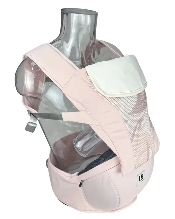 Baby Carrier with Waist Seat 2 in 1 - Rotating Buckle & Foldable Stool Ergonomic Infant Carrier for Newborn to Toddler (0-36 Months), Wholesale - 图片 3